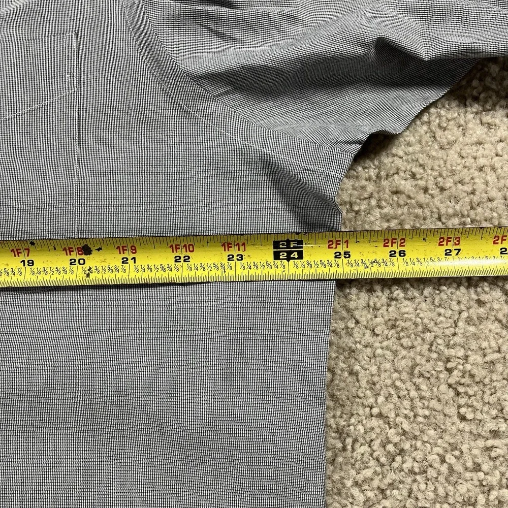 Polo Ralph Lauren Curham Shirt Men 16.5-34/35 Gray Button Up Long Sleeve Cotton‎